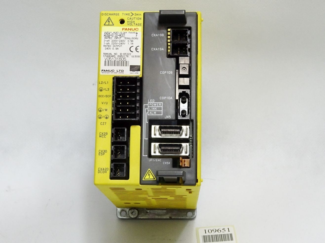 Fanuc A06B-6130-H001 Servo Amplifier Module