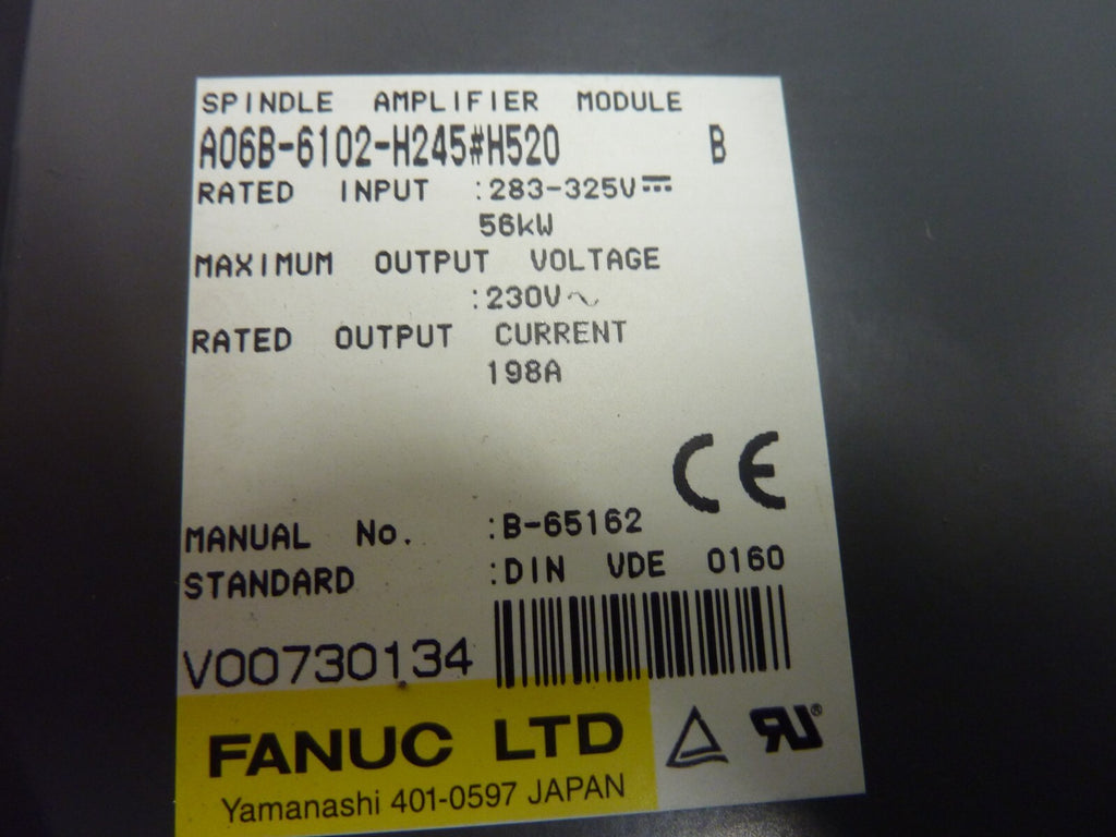 Fanuc A06B-6102-H245#H520 Servo Drive