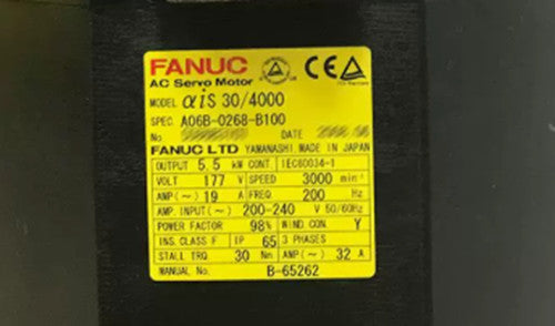 NEW FANUC A06B-2268-B100 Servo Motor